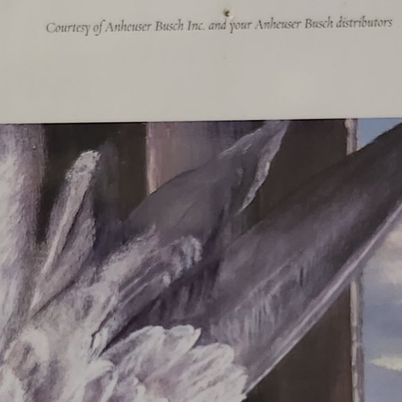 Vintage Duck Print Called Days Past Signed by David Reiser Courtesy of Anheuser- - Picture 3 of 16